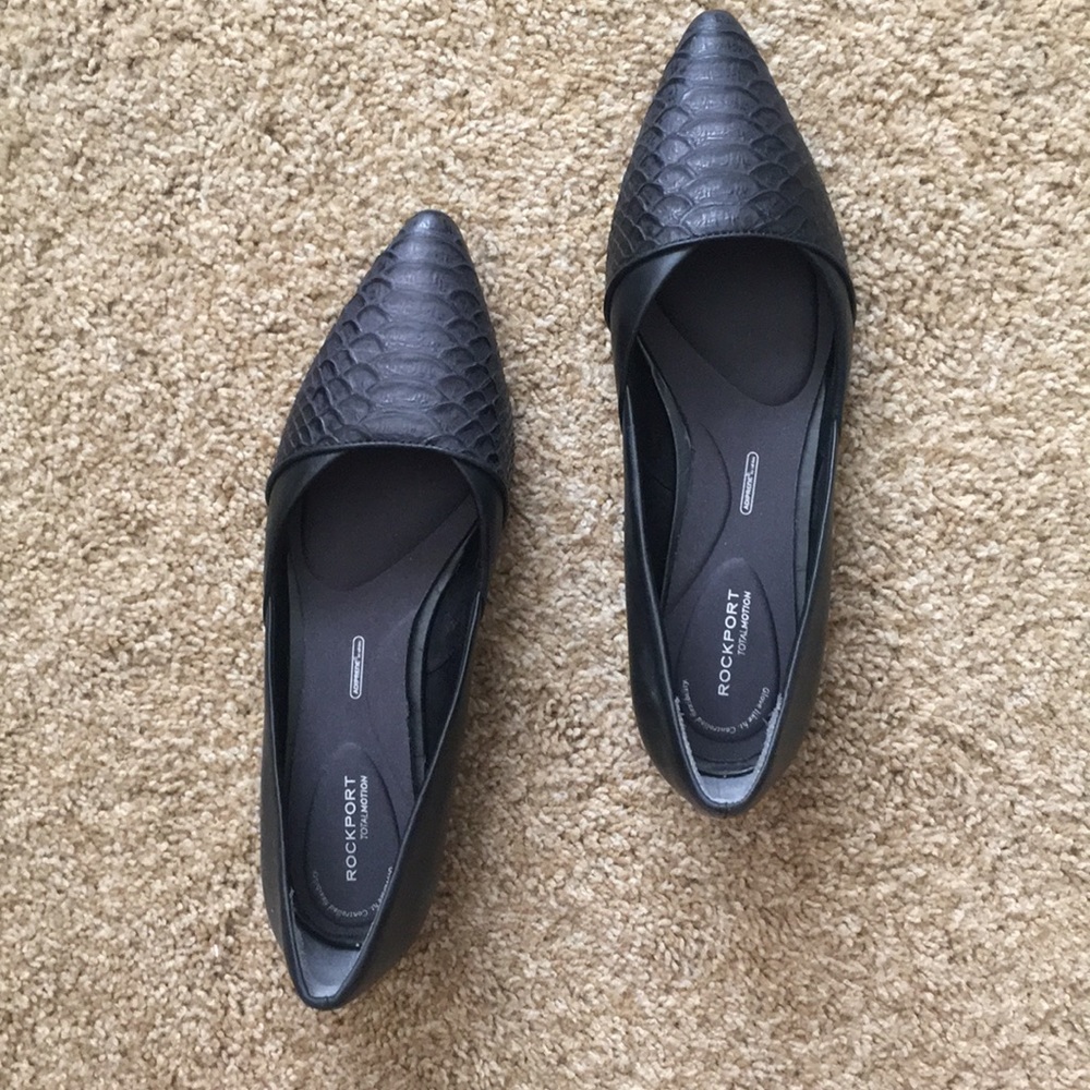 Black Rockport flats